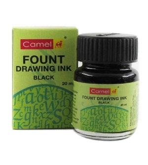 Camel Fount Ink Black 20 ml 